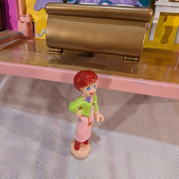 VTG Bluebird Pink Retro Polly Pocket Dream Builders Playsets with Accessories - Picture 11 of 12